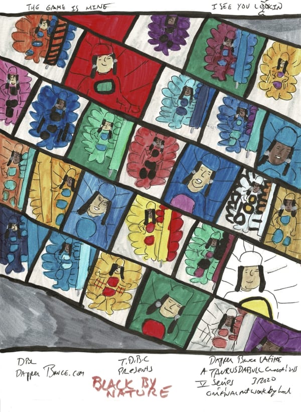 Dapper Bruce Lafitte, Black By Nature, 2020