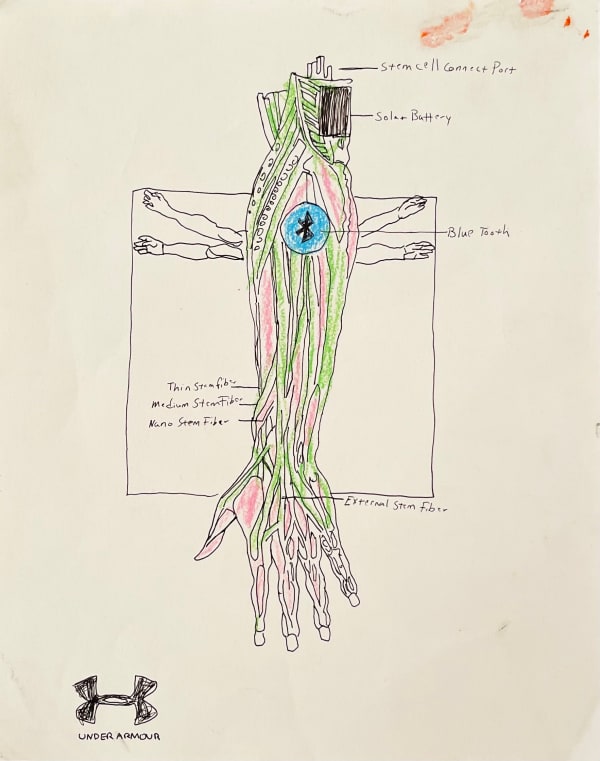 John Isiah Walton, Untitled (Under Armor), 2016