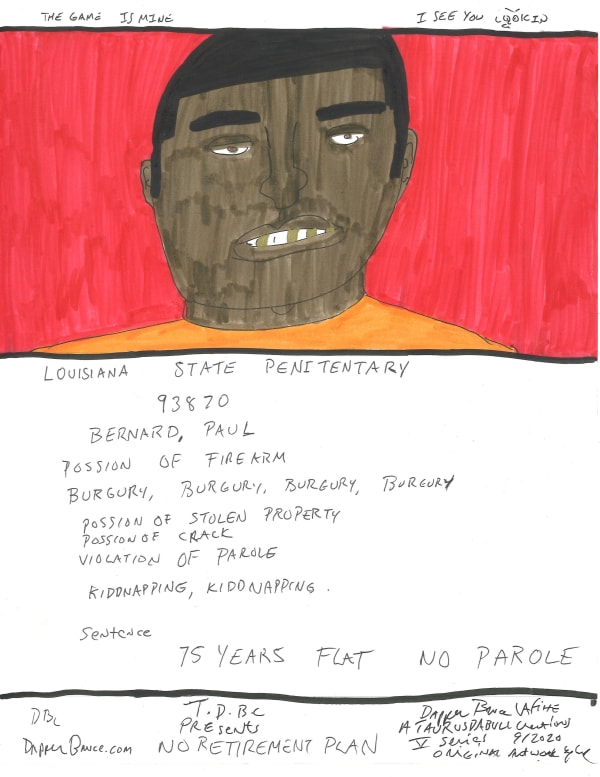 Dapper Bruce Lafitte, No Retirement Plan, 2020