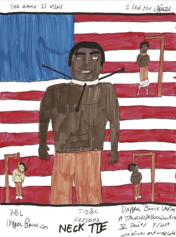 Dapper Bruce Lafitte, Neck Tie, 2020