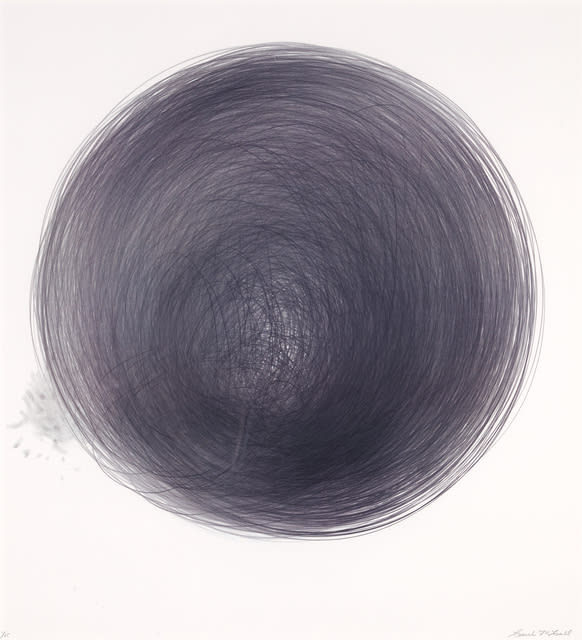 Carali McCall, Work no. 1 (Circle Drawing) 1hr 09min, 2017