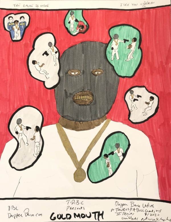 Dapper Bruce Lafitte, Gold Mouth, 2020