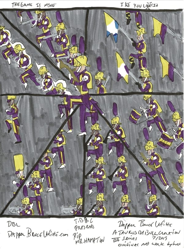 Dapper Bruce Lafitte, RIP Mr. Hamptin, 2020