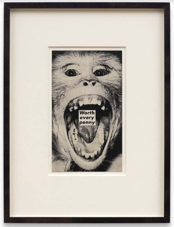 Barbara Kruger Untitled (worth every penny), 1987