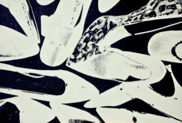 Diamond Dust Shoes Black & White (Unique)