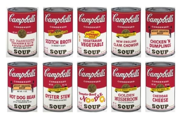 Campbell's Soup II F.S. II 54 - 63