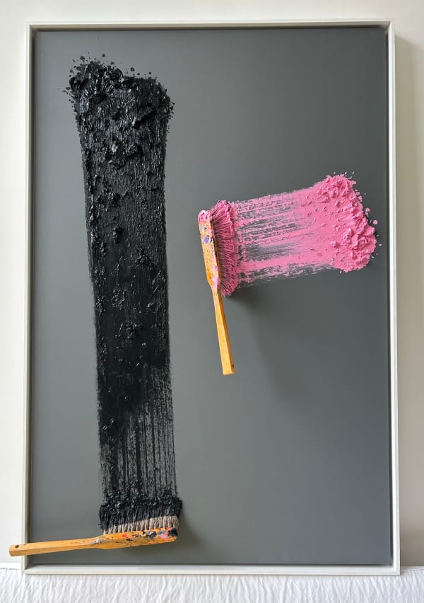 Double brosse arrêtée