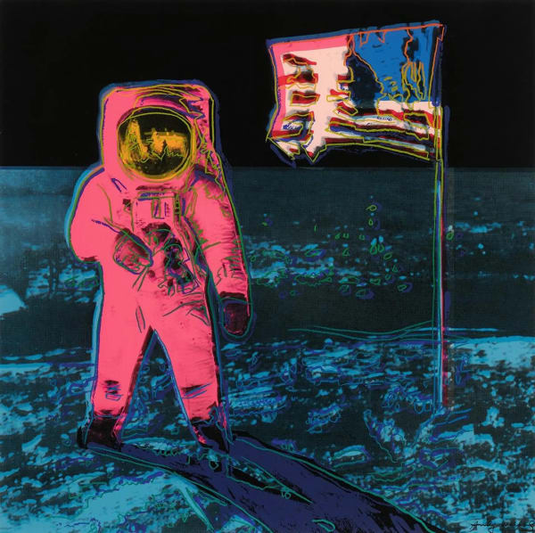 Andy Warhol Moonwalk Pink 405