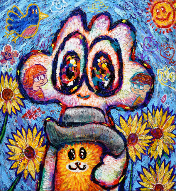 Yum Pom with Felt Hat