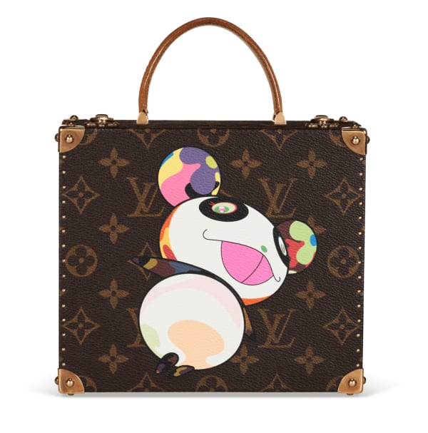 LIMITED EDITION CLASSIC MONOGRAM CANVAS PANDA SUPERFLAT JEWELLERY BOX
