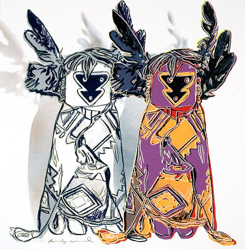 Kachina Dolls F.S. II 381, from Cowboys and Indians