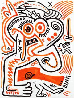 Keith Haring Untitled 1984, 1984