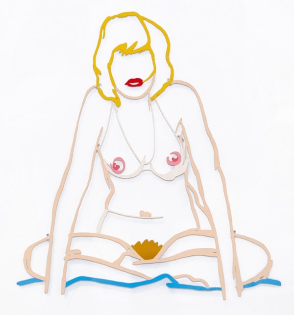 Monica Sitting Cross Legged