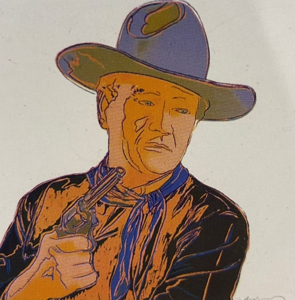 Andy Warhol John Wayne F.S. II 377, 1986