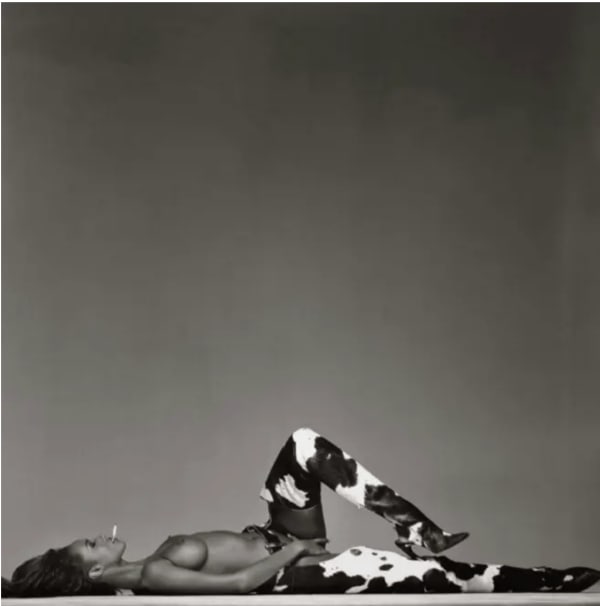 Iman (black and white)