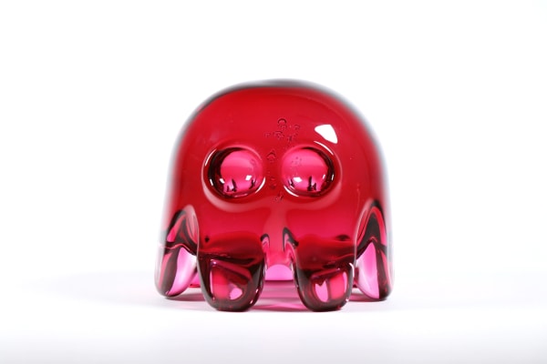 Dylan Martinez Pac-Man Ghost Blinky (Large, Red), 2025