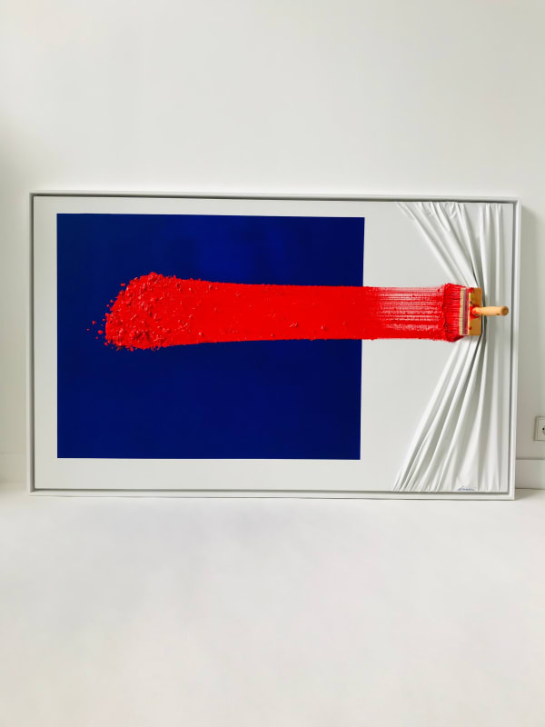 Brosse Arrêtée Red and Blue