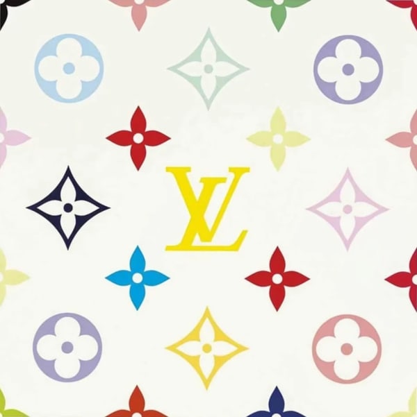 Superflat Monogram (lemon)