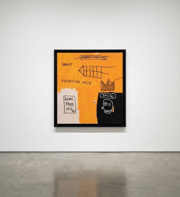 Jean-Michel Basquiat Rome Pays Off, from Portfolio II, 1982-2004