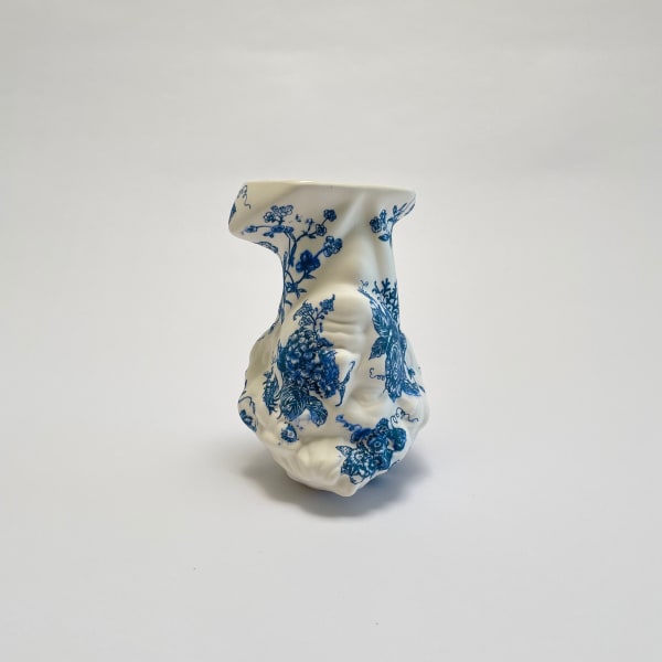 Brock Deboer Toile David Bust Vase No. 2, 2022