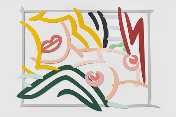 Bedroom Blonde Black and Green Pillows