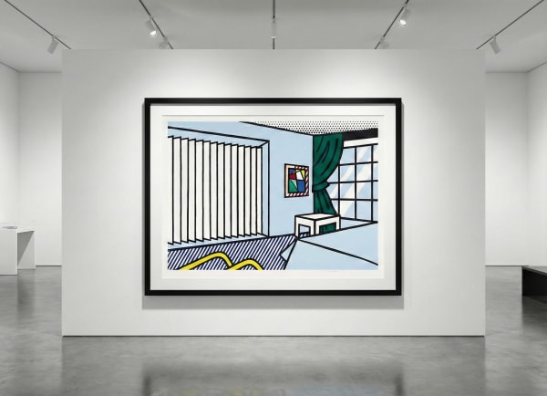 Roy Lichtenstein Bedroom (C. 247), from Interiors, 1991