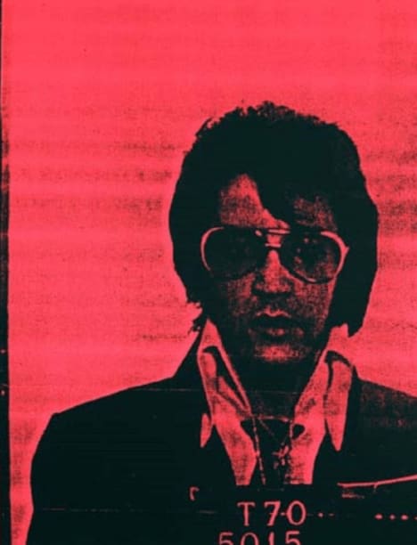 Elvis Presley Print from Pig Portraits