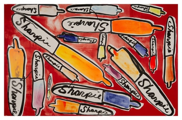 Sharpies (red)