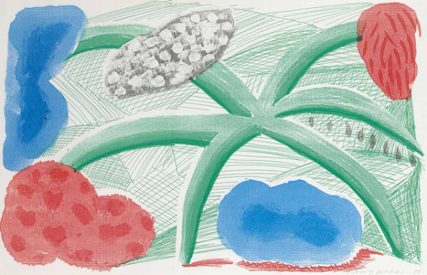 Landscape with a Plant