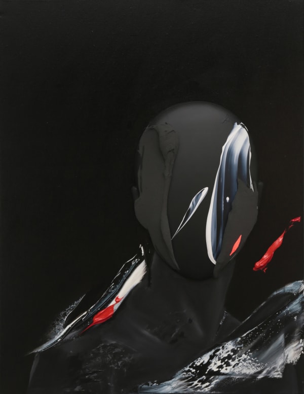 Fabio La Fauci Black Portrait 1, 2020