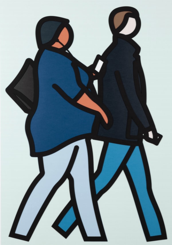 Julian Opie New York Couple 2, 2019