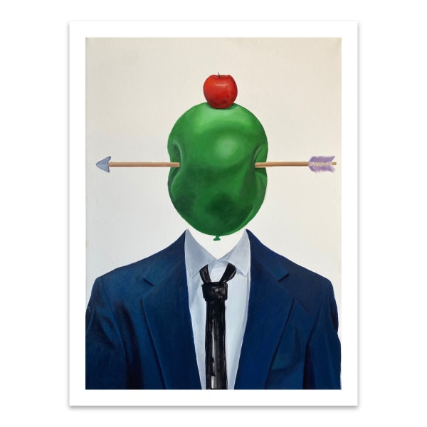 Bullseye (White) Limited Edition Print