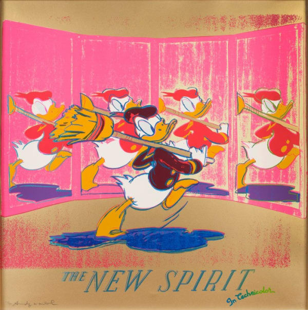 The New Spirit Donald Duck FS. II 357 from Ads