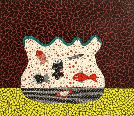 Yayoi Kusama Goldfish Bowl, 1984