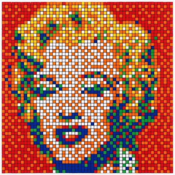 NVDR1 4 Rubik Shot Red Marilyn