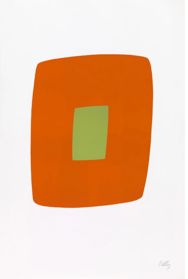 Orange with Green,