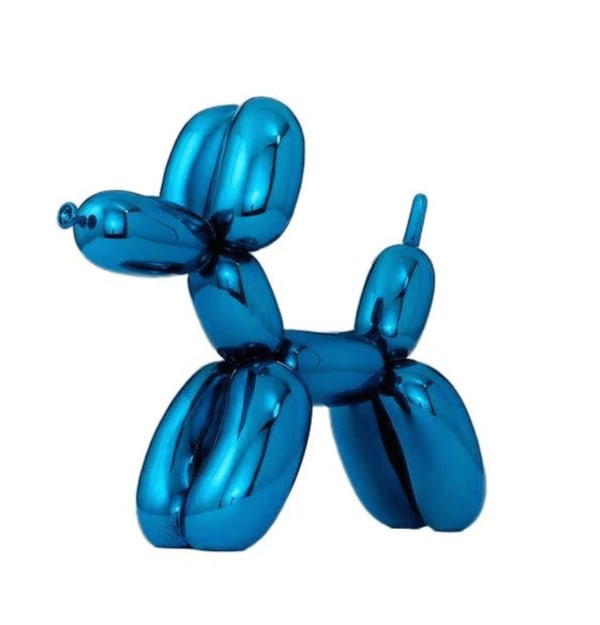 Jeff Koons Blue Dog, 2021