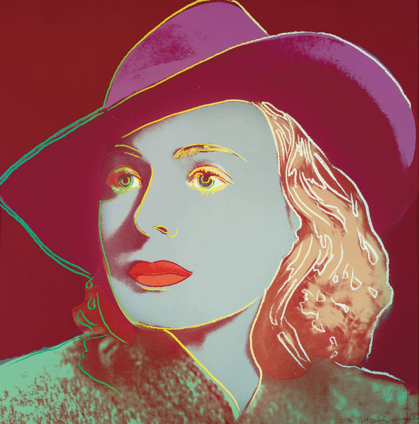 Ingrid Bergman With Hat Trial Proof 12/30