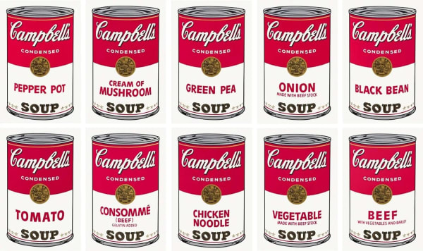 Campbell's Soup I F.S. II 44 - 53 (Complete Portfolio)