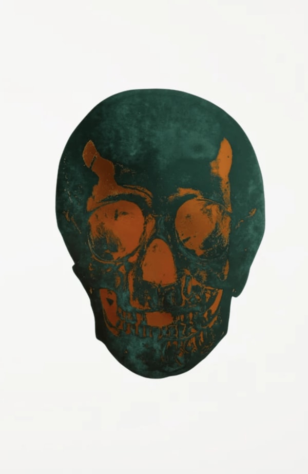 The Dead Racing Green/Island Copper Skull,