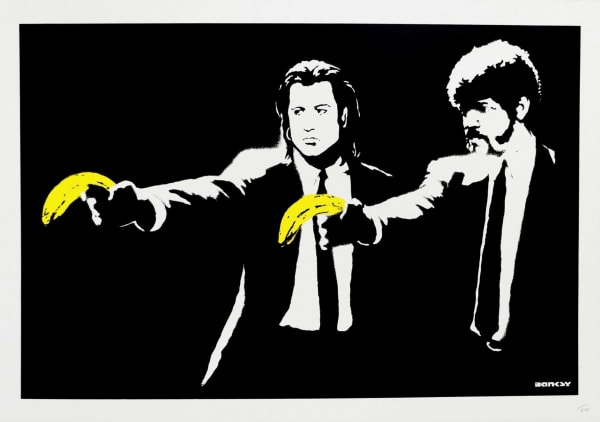 Banksy Pulp Fiction (Unsigned) , 2004