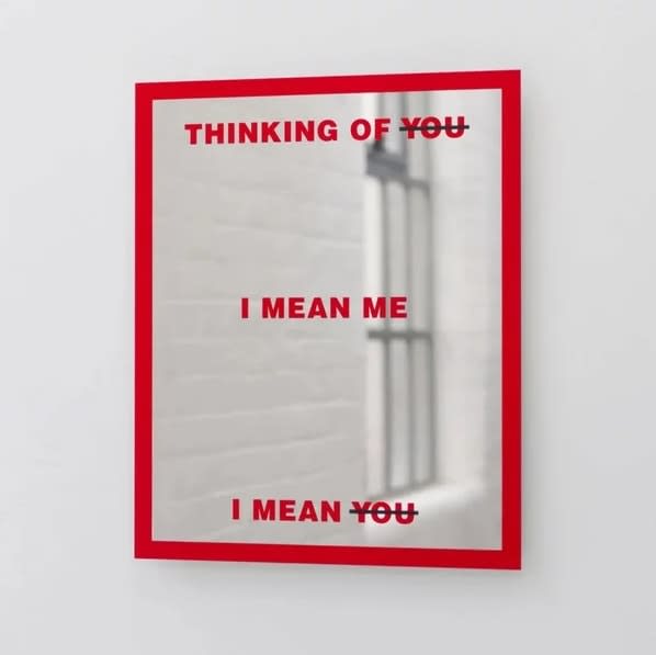 Barbara Kruger Untitled (Mirror), 2024