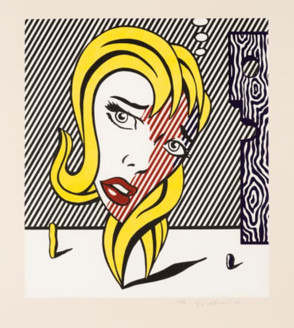 Roy Lichtenstein Blonde , from the Surrealist Series (C. 153), 1978
