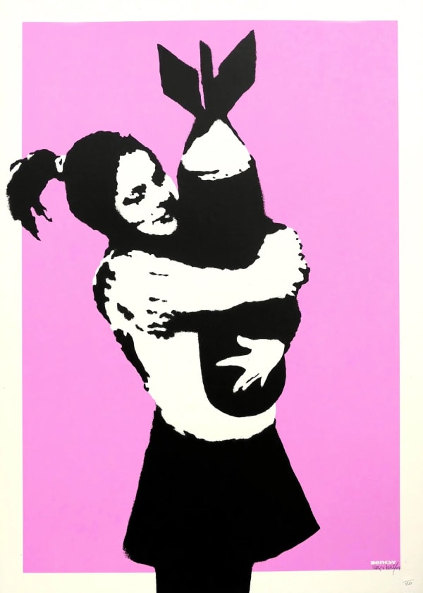 Banksy Bomb Love (Signed), 2003