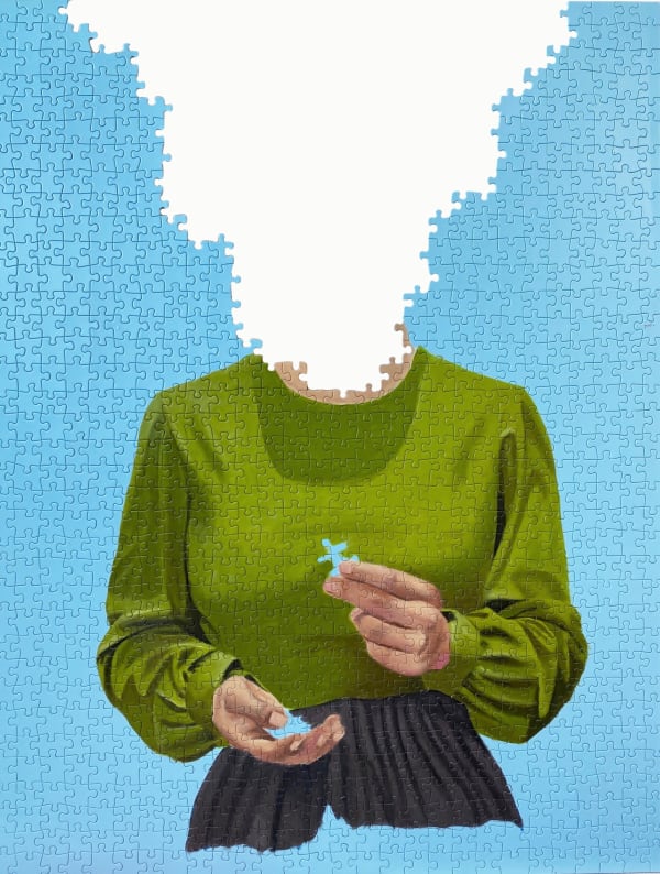 Sage Barnes The Missing Piece (Blue), 2023