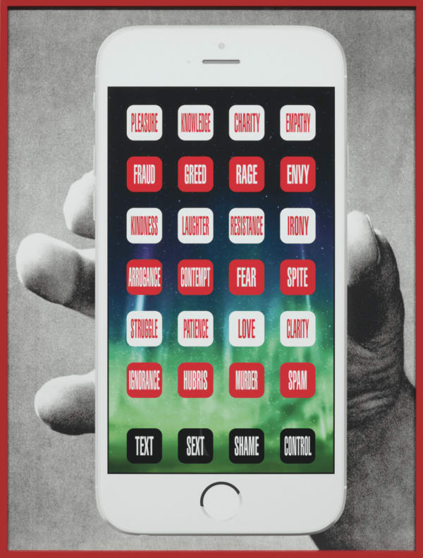 Barbara Kruger Untitled (Connect), 2015