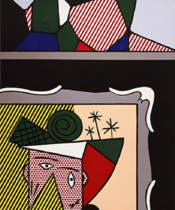 Roy Lichtenstein Two Paintings (C. 205) , 1984