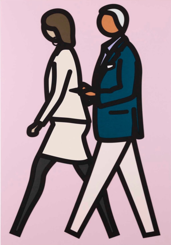 Julian Opie New York Couple 7, 2019