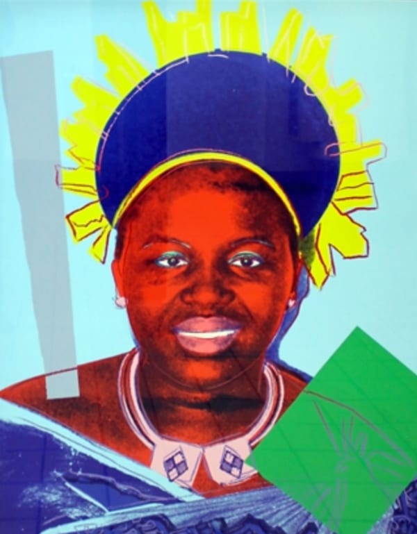 Queen Ntombi Twala of Swaziland F.S. II 347, from Reigning Queens