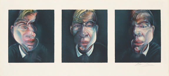 Three Studies for a Self Portrait